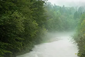 Dennis: Germany, Berchtesgaden. River flowing through