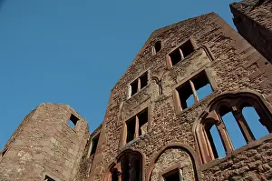 Fortified: Germany, Franconia, Wertheim. Ruins of the
