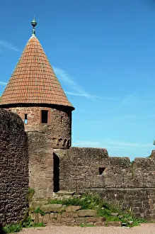 Fortified: Germany, Franconia, Wertheim. Ruins of Hohenburg