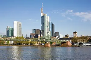 Suspension: Germany, Hessen, Frankfurt am Main. City