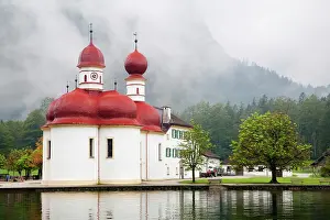 Onion: Germany, Lake Konigssee. St. Bartholomew's