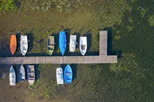 Sailing: Germany, Landscape, Ratzeburger, Schleswig-Holstein, aerial