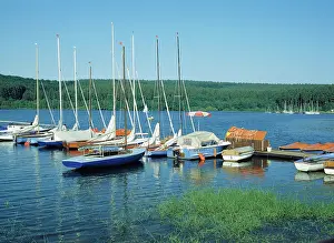 Sailing: Germany, Marienheide, Wipper, Wupper, nature