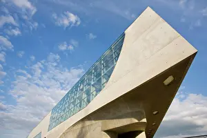 Glass: Germany, Niedersachsen, Wolfsburg. PHAENO