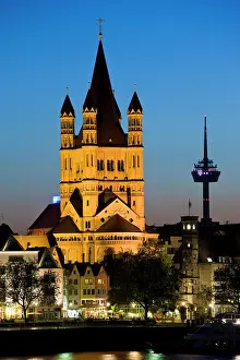 Rhein: Germany, Nordrhein-Westfalen, Cologne. Gross