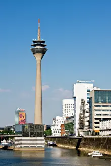 Rhein: Germany, Nordrhein-Westfalen, Dusseldorf