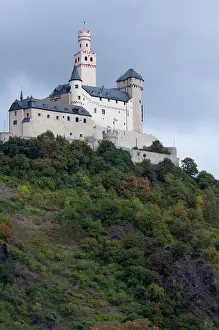Rhein: Germany, Rhine River. View between Mainz