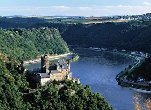 Knight: Germany, St. Goarshausen, Rhine, Rhine