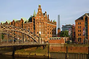 Facade: Germany, State of Hamburg, Hamburg. Speicherstadt