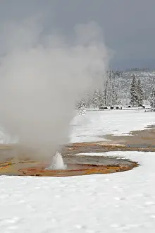 Geysers: Geyser - in snow