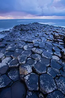 Basalt: Giant's Causeway, columnar basalt columns, result