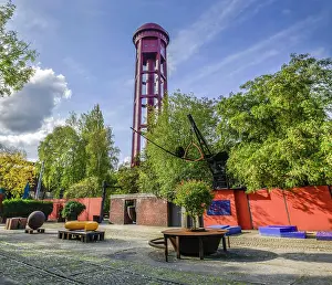 Railway: Giardino Segreto Sculpture Park, Water Tower, Schoneberger