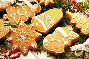 Biscuit: Gingerbread figures, Christmas cookies
