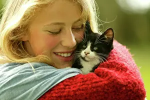 Choosing: Girl and Cat