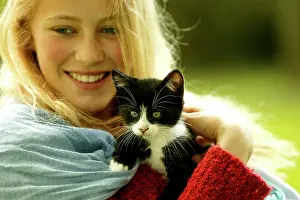 Choosing: Girl and Cat
