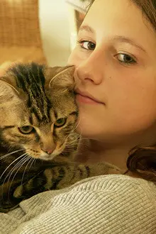 Choosing: GIRL - with cat
