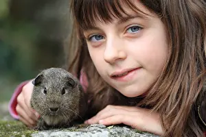 Companions: Girl with a Guinea pig France