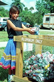 Awareness: Girl Recycling