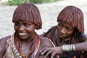 Hamer: Girls - Hamer tribe