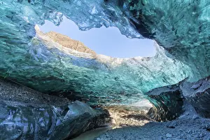 Interest: Glacial cave in the Breidamerkurjoekull Glacier