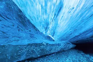 Interest: Glacial cave in the Breidamerkurjoekull Glacier