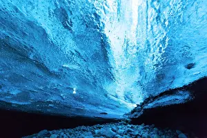 Interest: Glacial cave in the Breidamerkurjoekull Glacier