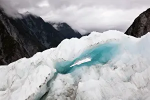 Covering: Glacial peak, Franz Josef Glacier. Westland