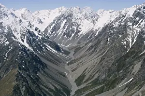 Glaciation: Glaciated Valley in New Zealand
