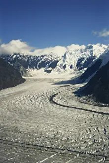 Crevasse: Glacier in Alaska