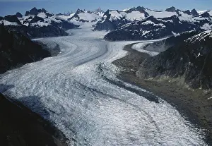 Merging: Glacier in Alaska