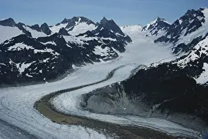 Merging: Glacier in Alaska