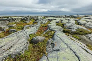 Ken Archer: Glacier rock formations of the arctic tundra at Hudson Bay