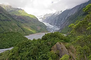 Josef: Glacier - scenic view of Franz Josef glacier
