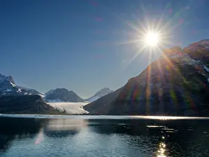 Strait: Glacier in the Sermiligaaq Fjord, Ammassalik, Danish