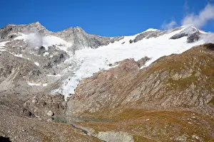 Simony: The glacier Simonykees in the National Park