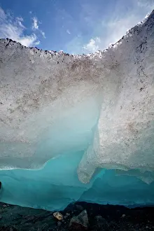 Rising: Glacier snout of Schlatenkees. The Schlatenkees