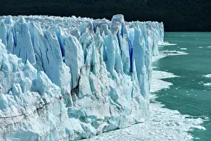 Moreno: Glacier tongue, Glaciar Perito Moreno Glacier, Abort