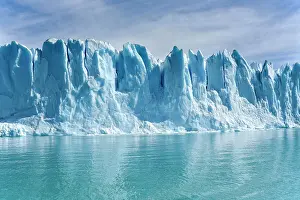 Moreno: Glacier tongue, Glaciar Perito Moreno Glacier, Abort