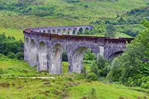 Viaduct: Glenfinnan viaduct, railway viaduct for the West
