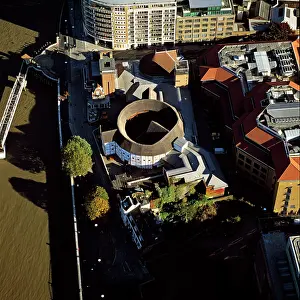 Theatre: Globe Theatre (Shakespeare's Globe) and the River Thames