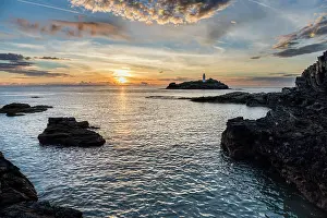 Cornwall: Godrevy Lighthouse - Cornwall - UK