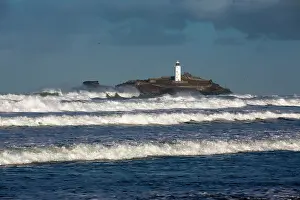 Seascapes: Godrevy Lighthouse in winter storm