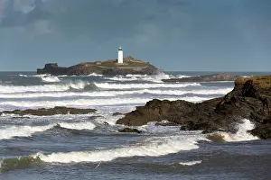 Seascapes: Godrevy Lighthouse in winter storm