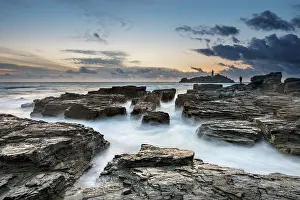 Godrevy: Godrevy - Sunset - Cornwall - UK