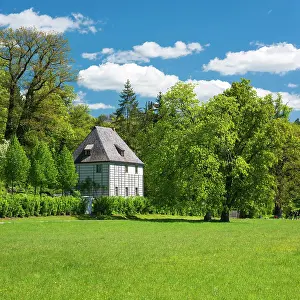 Johann: Goethe's garden house in the Park an der Ilm, UNESCO