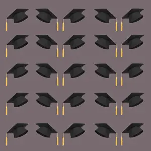 Boards: Graduation Mortar board hat, pattern