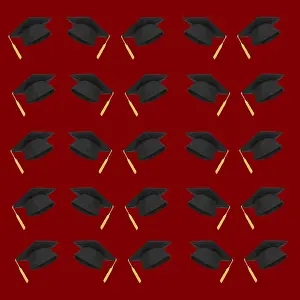 Boards: Graduation Mortar board hat, pattern
