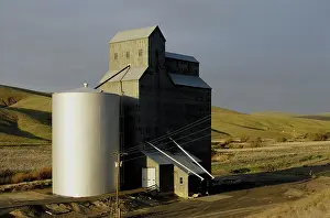 Silo: Grain Elevator Silo Pomeroy, Washington