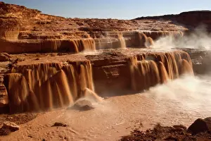 Raging: Grand Falls - raging muddy falls of the Little