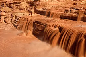Raging: Grand Falls - raging muddy falls of the Little